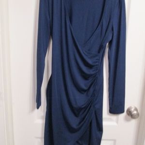 semi casual women’s blue dress